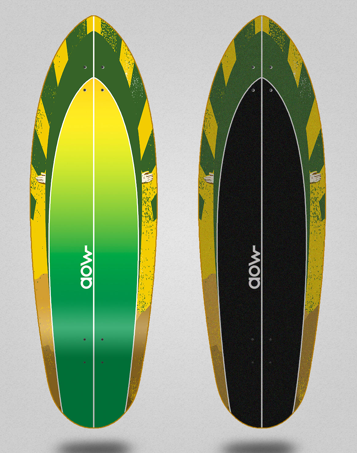 Aow surfskate deck Spc 32.5