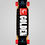 Thumbnail: Golden Sand Icon black red longboard complete 38x8.45