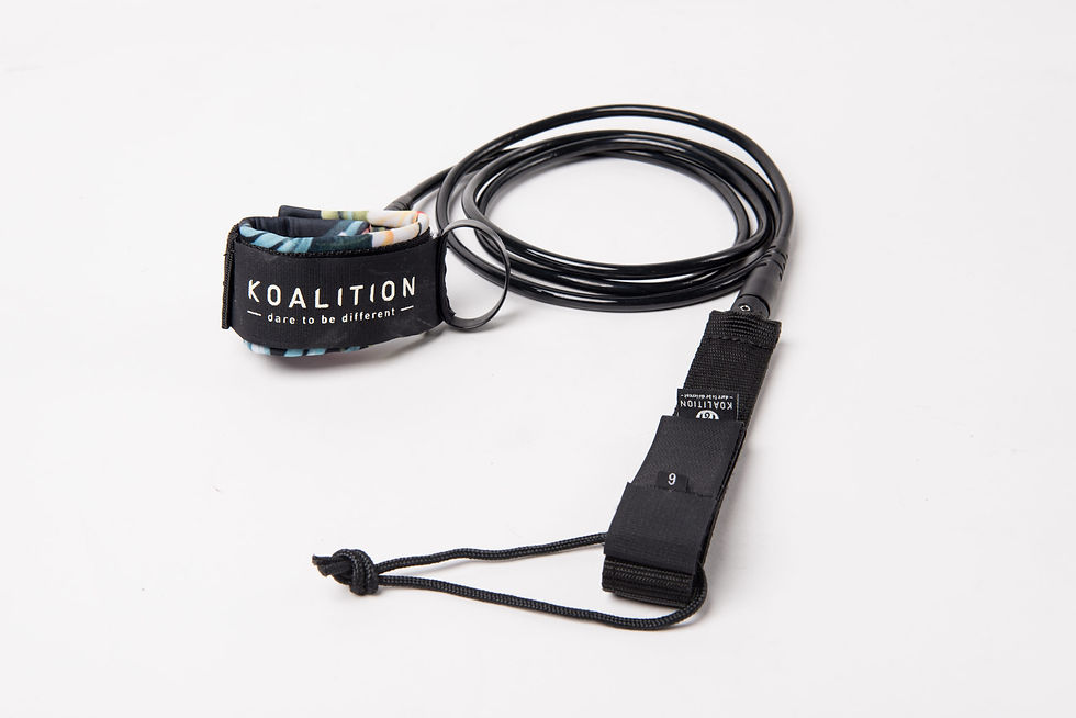 Miniatura: Koalition surf leash - Waikiki black 6ft 7mm