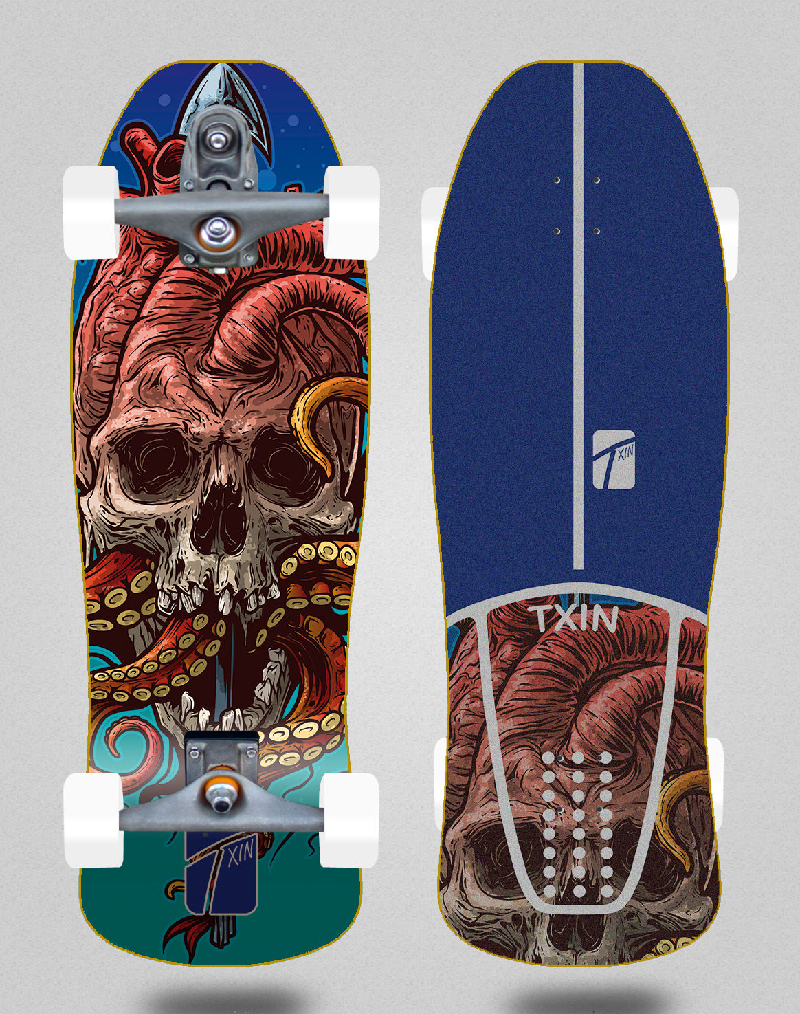 Txin surfskate T12 trucks - Grison Nuke 9.375×31.5