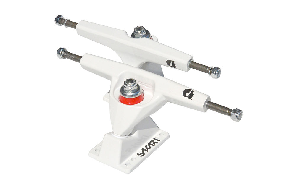 Thumbnail: Sakari surfskate SGI trucks - Vin art green Cavaleiro 9.625x30