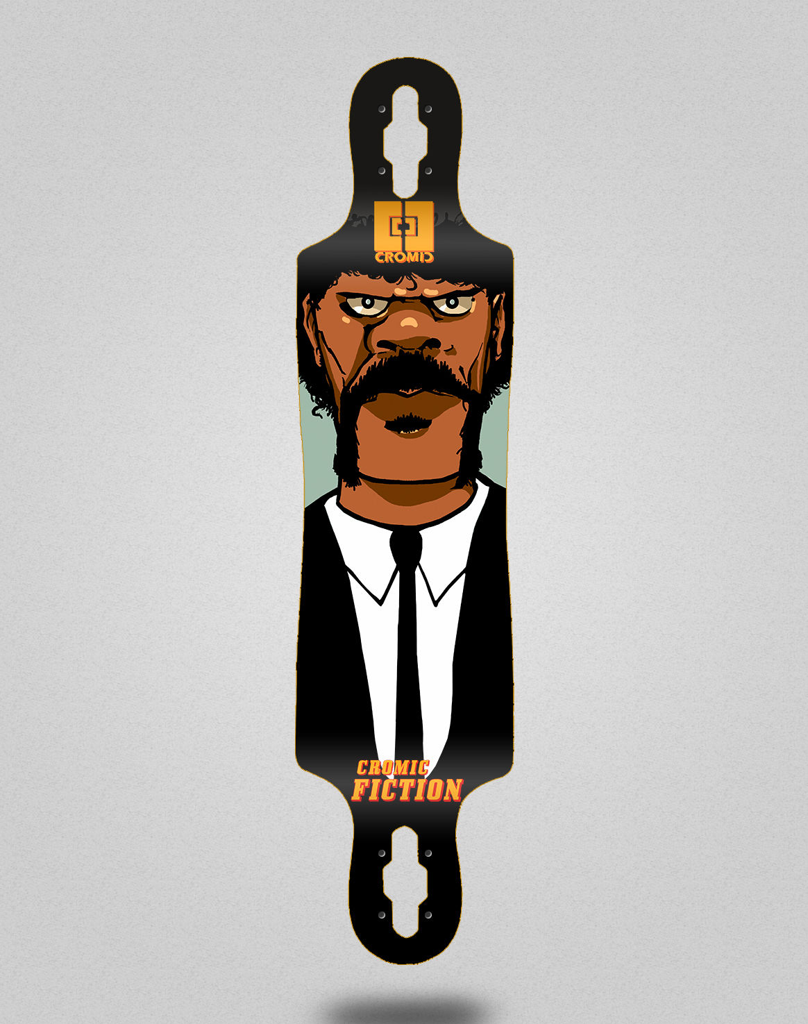 Cromic Fiction longboard deck 40x9