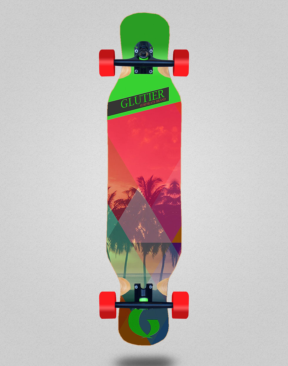 Thumbnail: Glutier Caribbean longboard complete 46x10