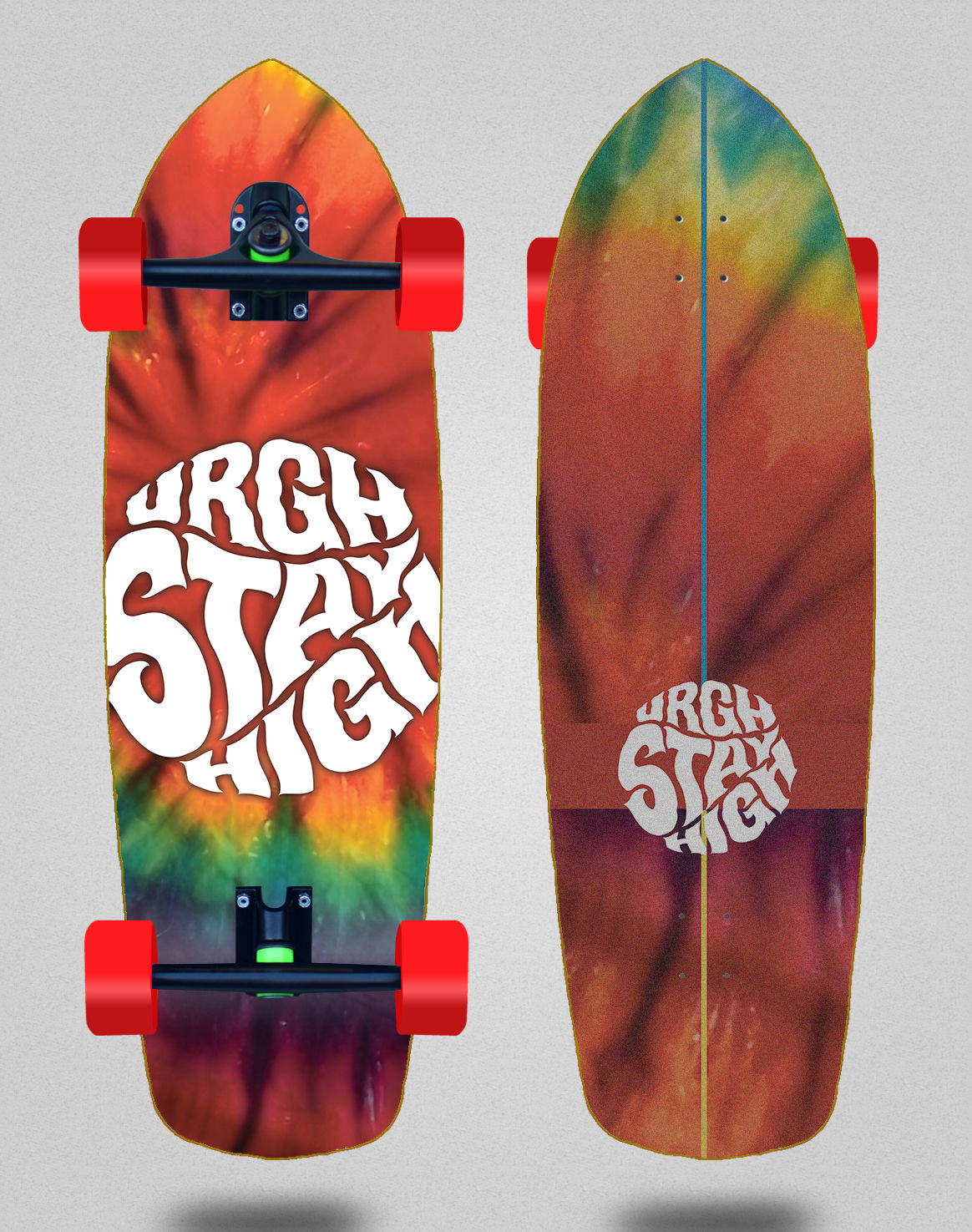 Urgh cruiser - Stay High Tie dye 34