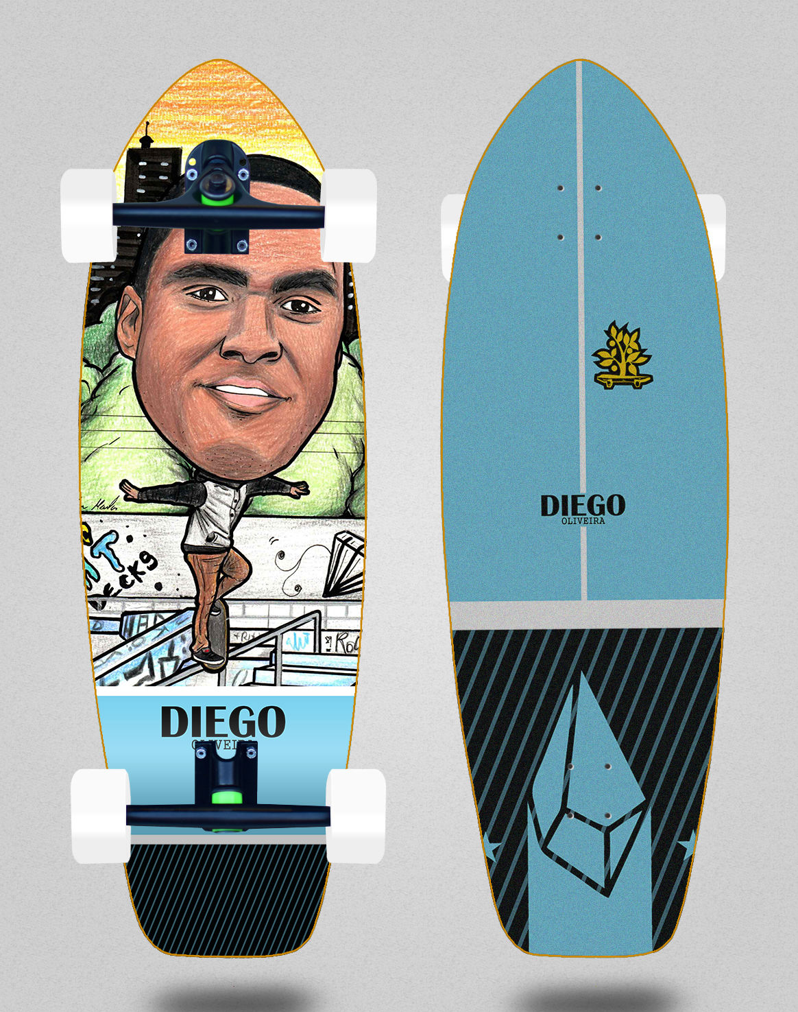 Wood light cruiser - Diego Oliveira Pro park 31