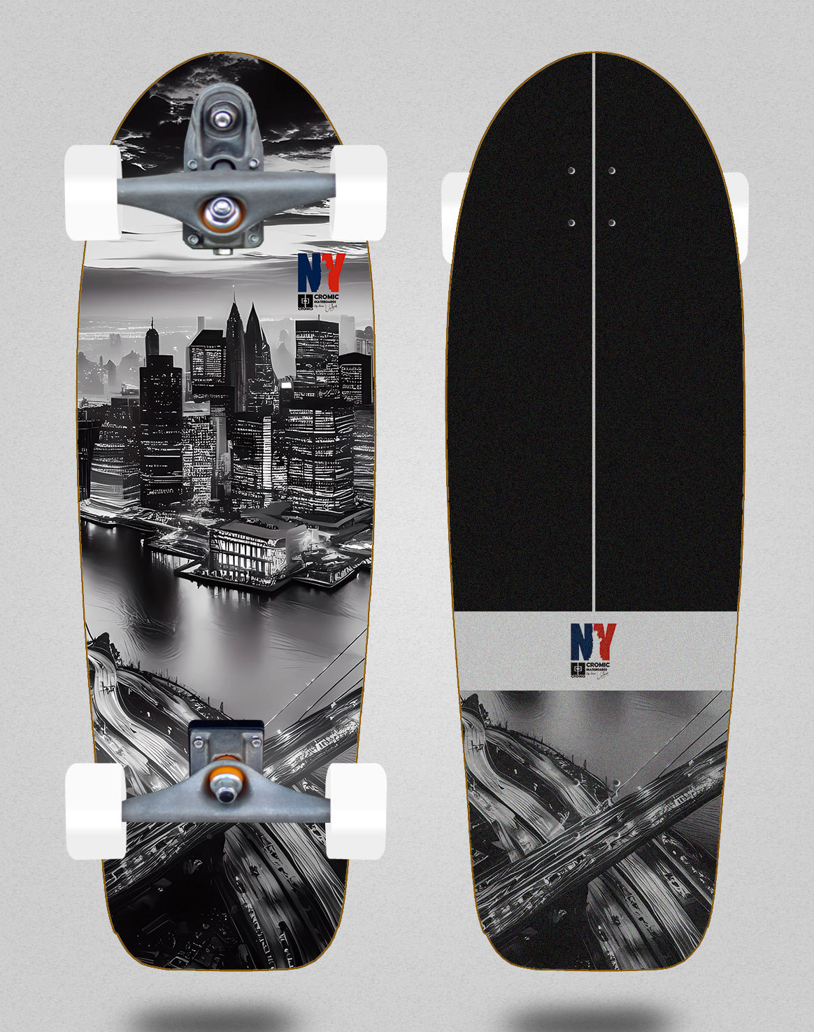 Cromic surfskate T12 trucks - NY Jason 30,5