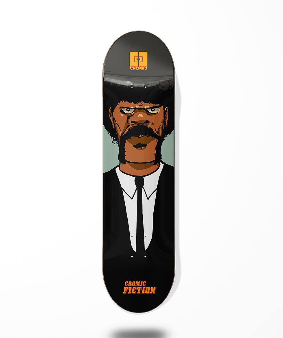 Thumbnail: Cromic Fiction skate deck