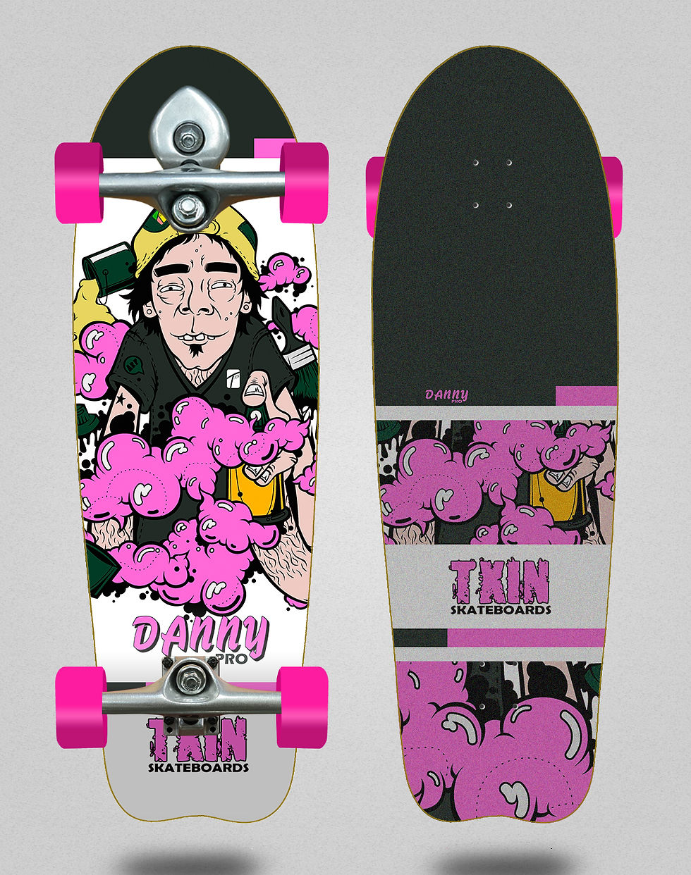Thumbnail: Txin surfskate BURI trucks - Danny 31 fish