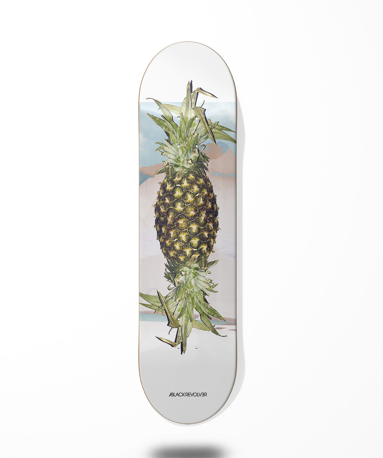 Black Revolver skate deck Rotten fruit 3