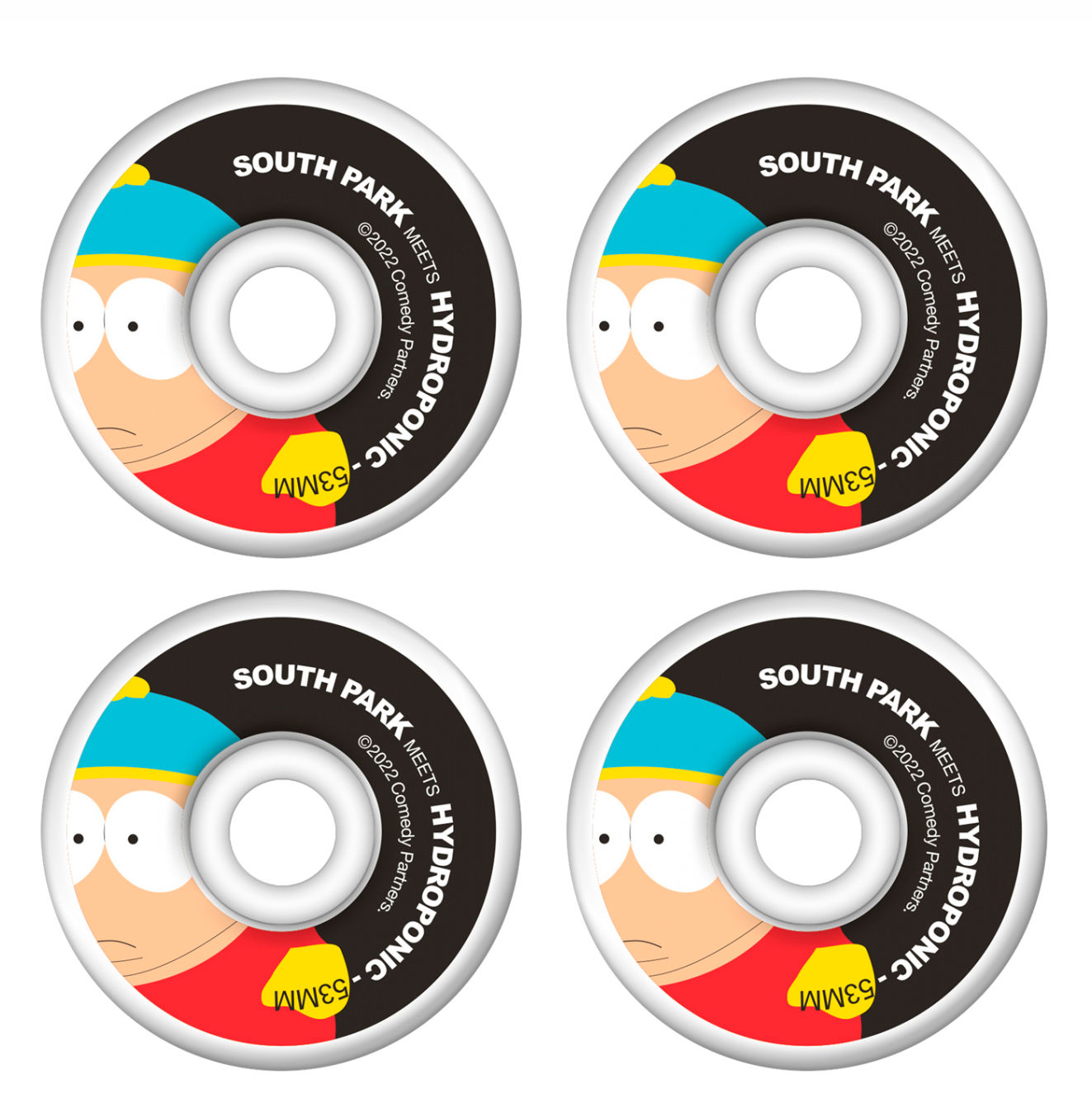 Hydroponic skate wheels SOUTH PARK Cartman 53 mm