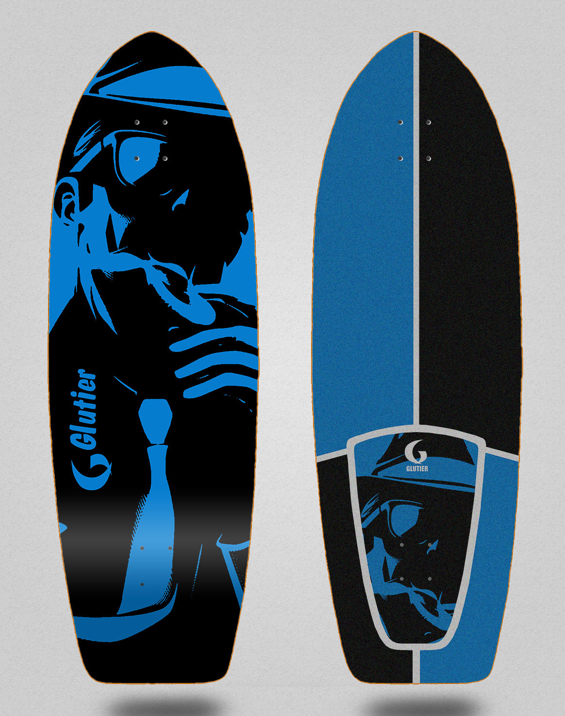 Glutier deck - Mafia blue 31