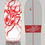 Thumbnail: Black Revolver surfskate deck Escarabajo white red 10x30 Natas