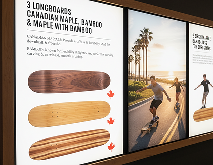 Longboard materials