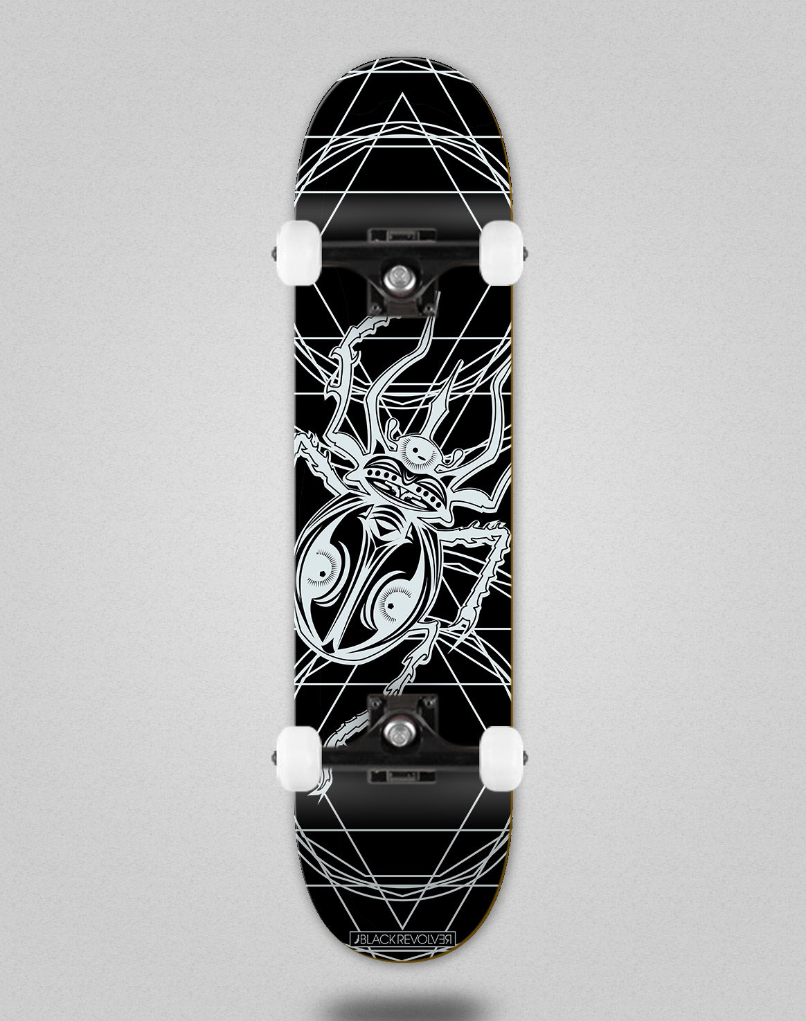 Black Revolver Insecta collective escarabajo black skate complete