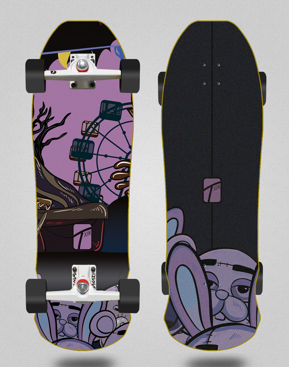 Txin surfskate SGI trucks - Dead Party Rosk 9.5x31