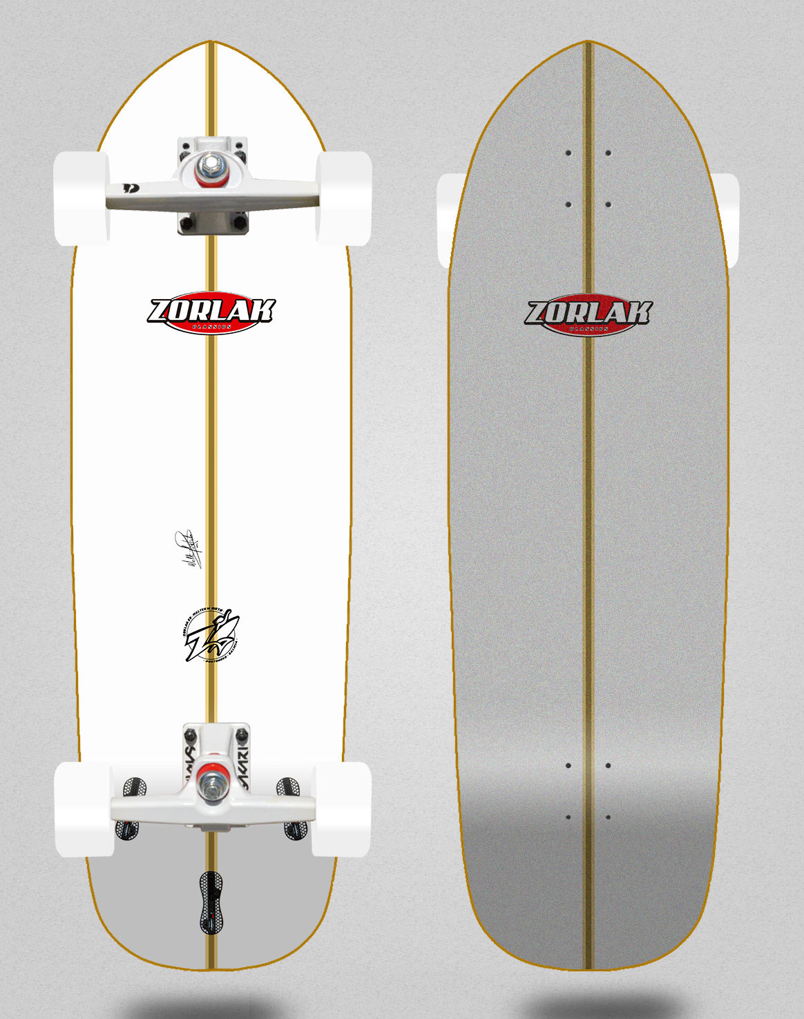 Zorlak surfskate SGI Retro Steez 33.5