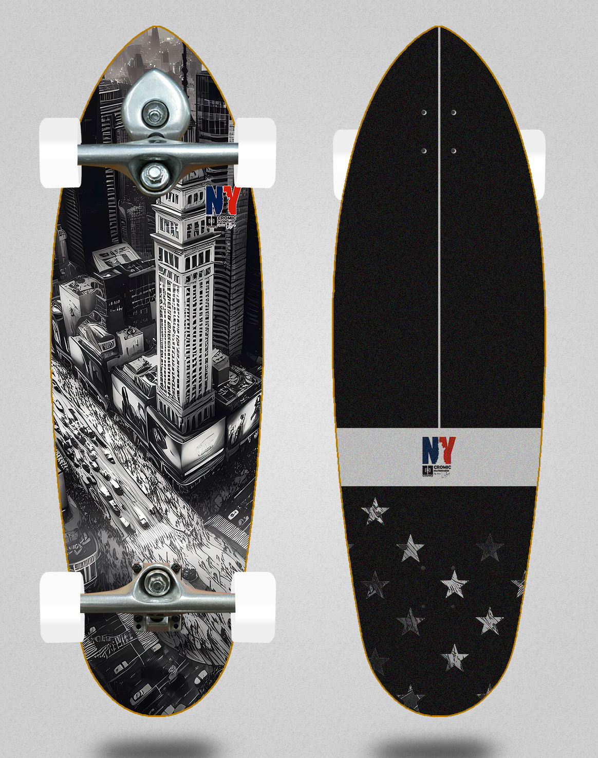 Cromic surfskate BURI trucks - NY Mike 32,5 Deep