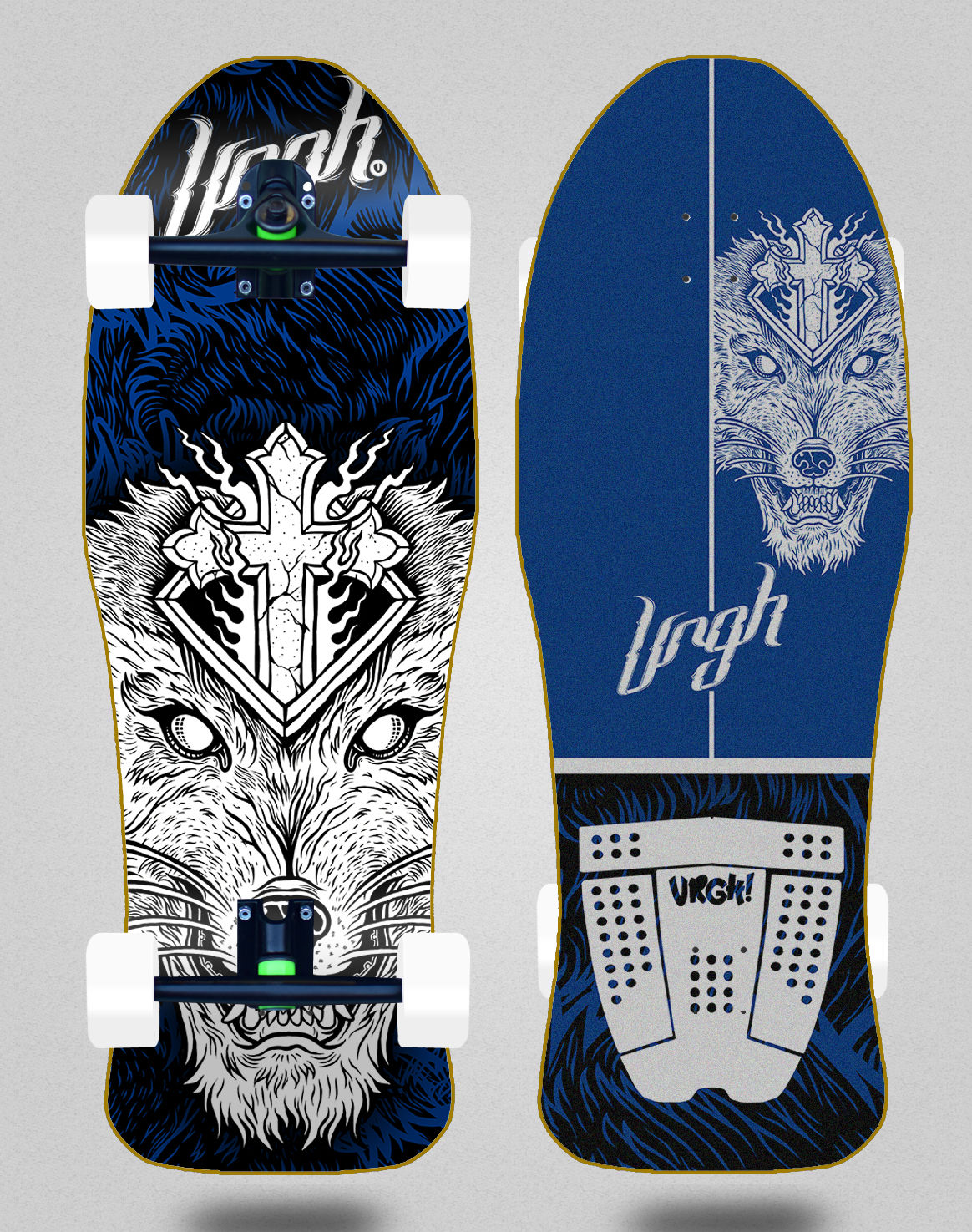 Urgh cruiser - Wolf blue 10x30 Drag
