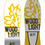 Thumbnail: Wood light surfskate deck - Graphic Bass white Nuke 9.375x31.5