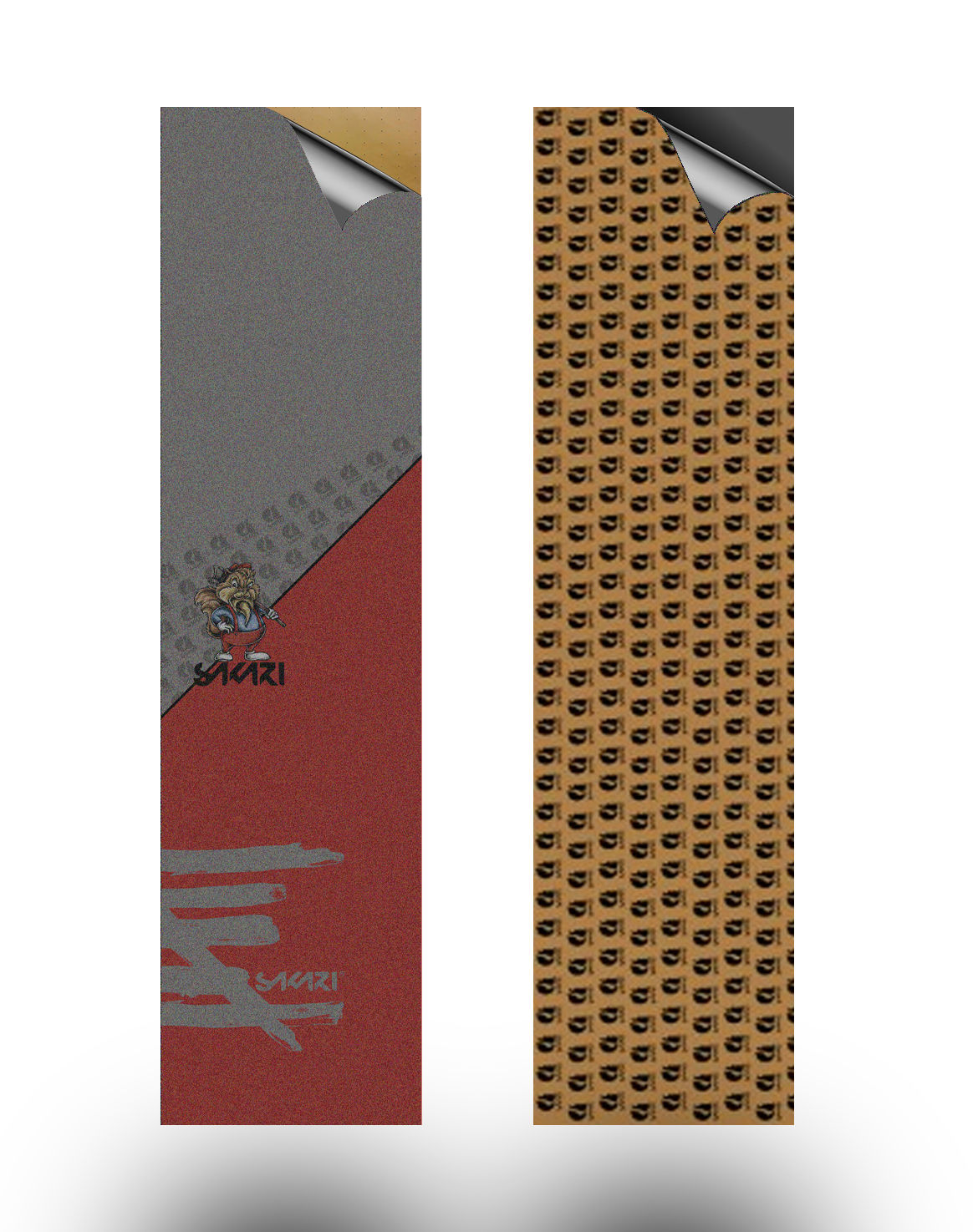 Sakari skate griptape Castor Anti bubbles 84x23cm