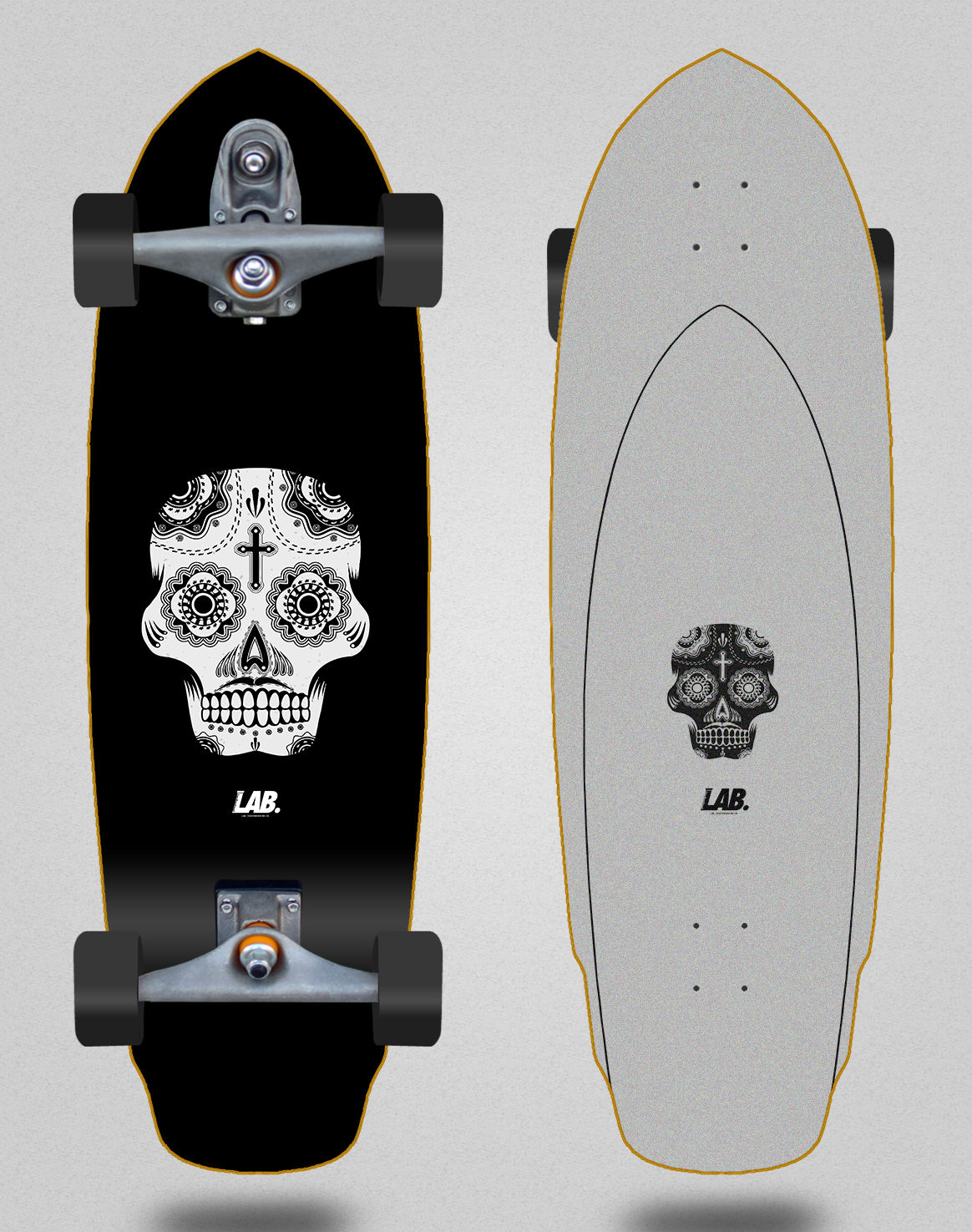 Lab surfskate T12 trucks Calavera 32 special