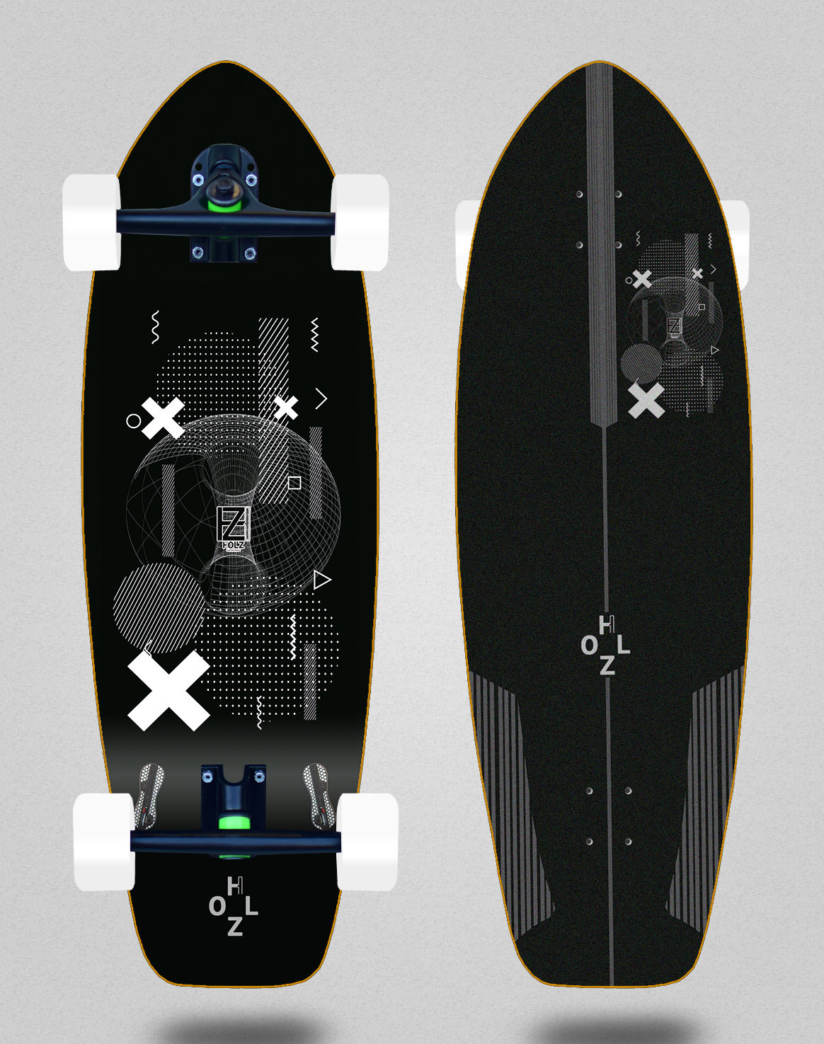 Holz cruiser Layers black 31