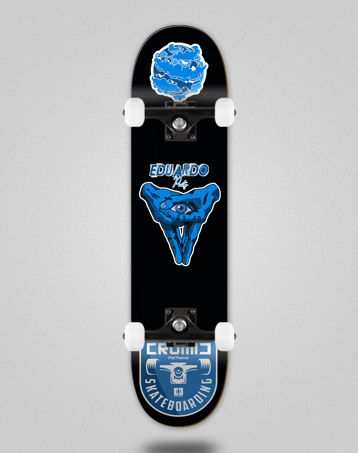 Cromic Eduardo Prieto Pro icon blue skate complete