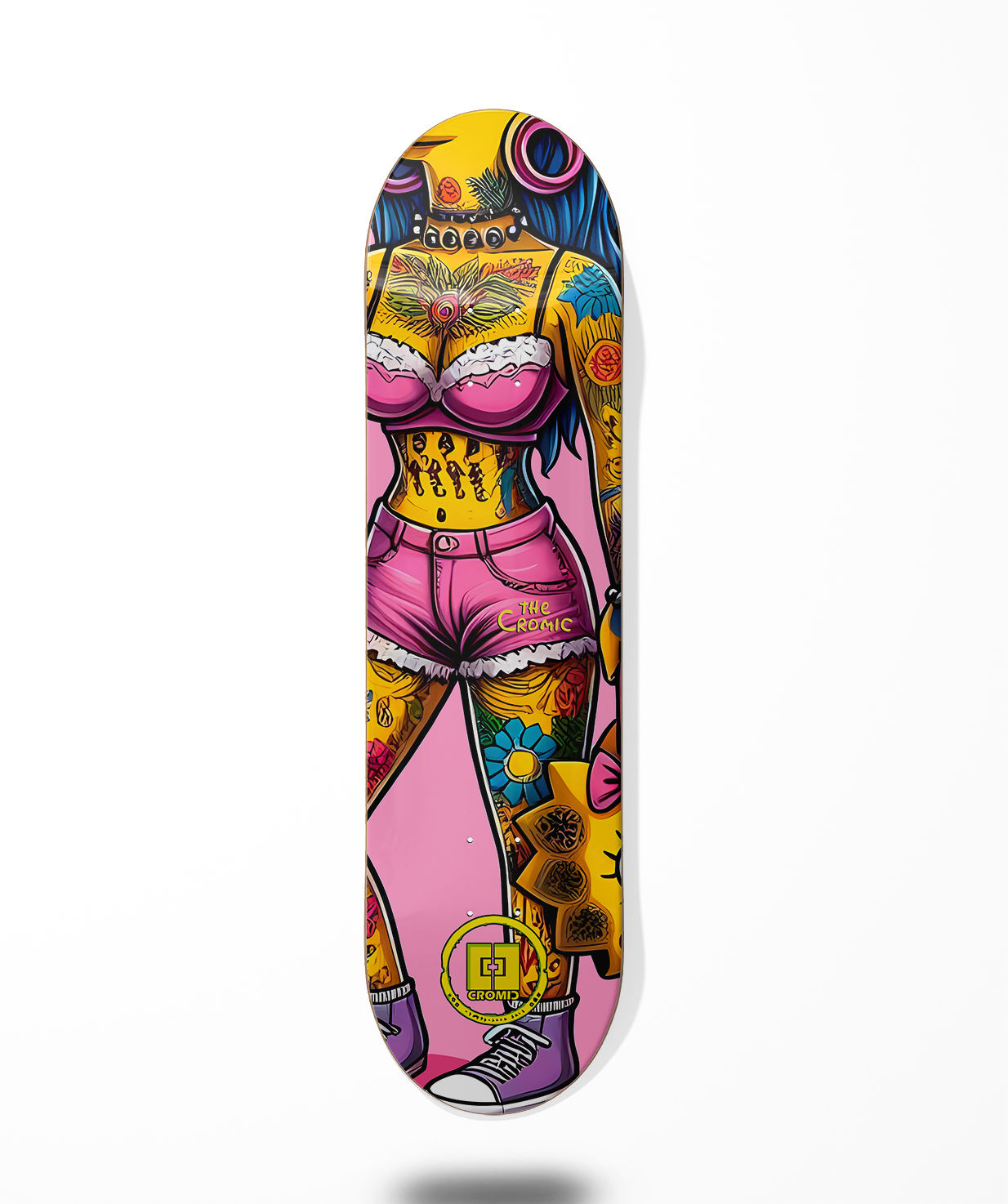 Cromic Lady Ghetto skate deck