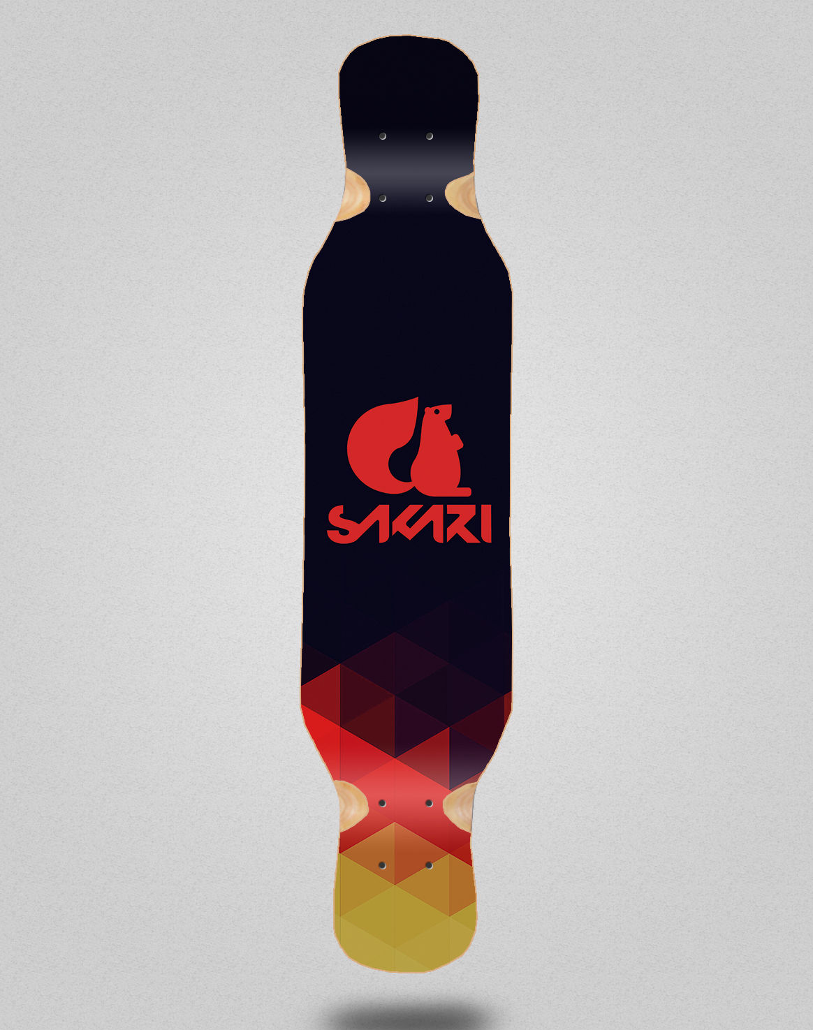 Sakari Lume longboard deck 46x10