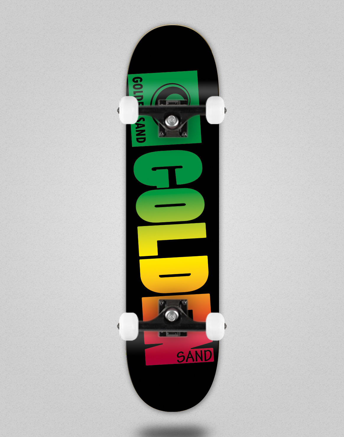 Golden Sand Degraded rasta skate complete