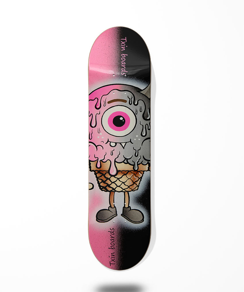 Txin Evil Cream skate deck