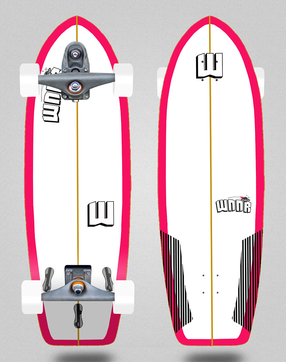 Miniatura: Wnnr surfskate T12 trucks Moldes 31