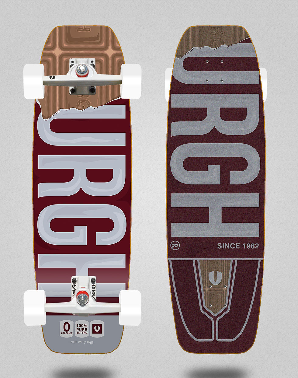 Thumbnail: Urgh surfskate SGI trucks Choco 31.5