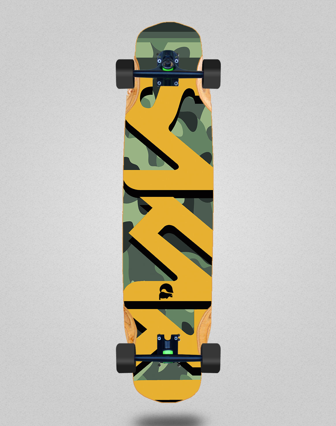 Sakari Camo longboard complete 38x8.45