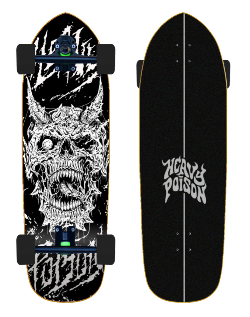 Heavy Poison cruiser Demon dark 33.5 Hill