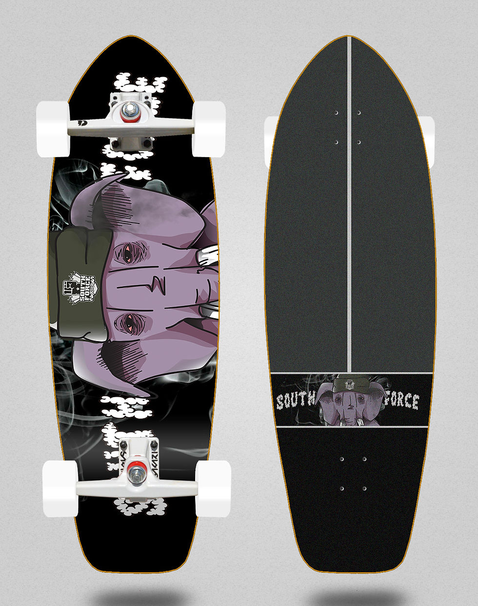 Miniatura: South force surfskate SGI trucks - Clouds Lopez 31