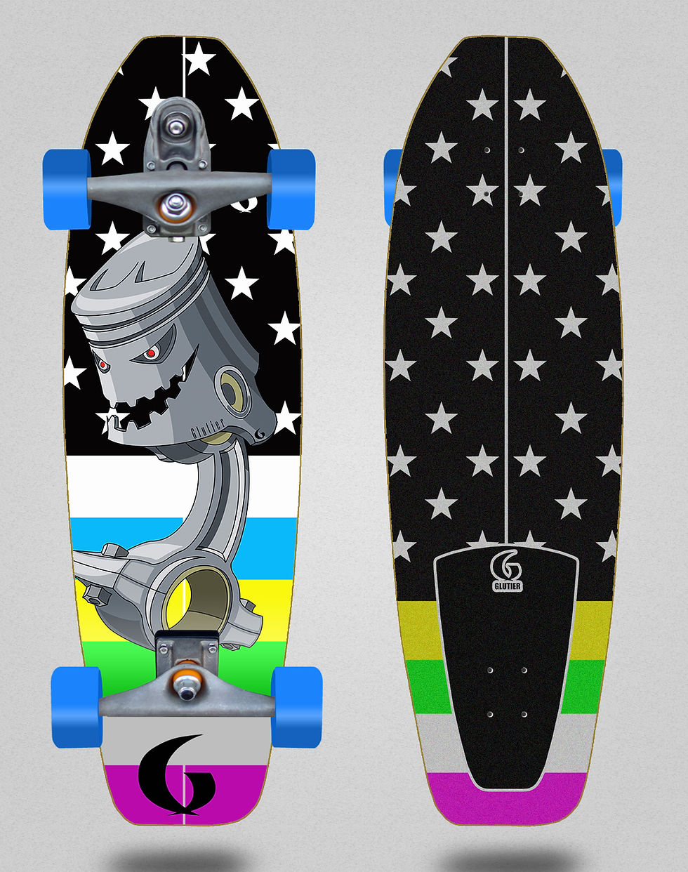 Thumbnail: Glutier surfskate T12 - Piston 31.5