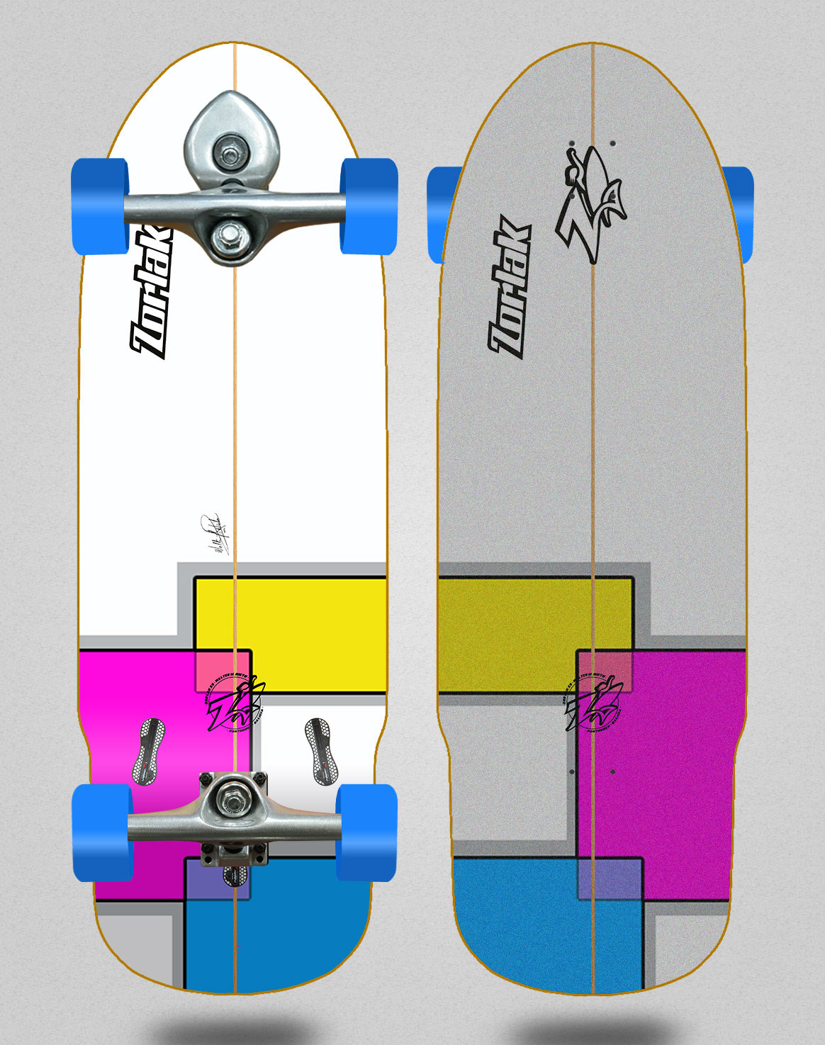 Zorlak surfskate BURI trucks - Heber 32