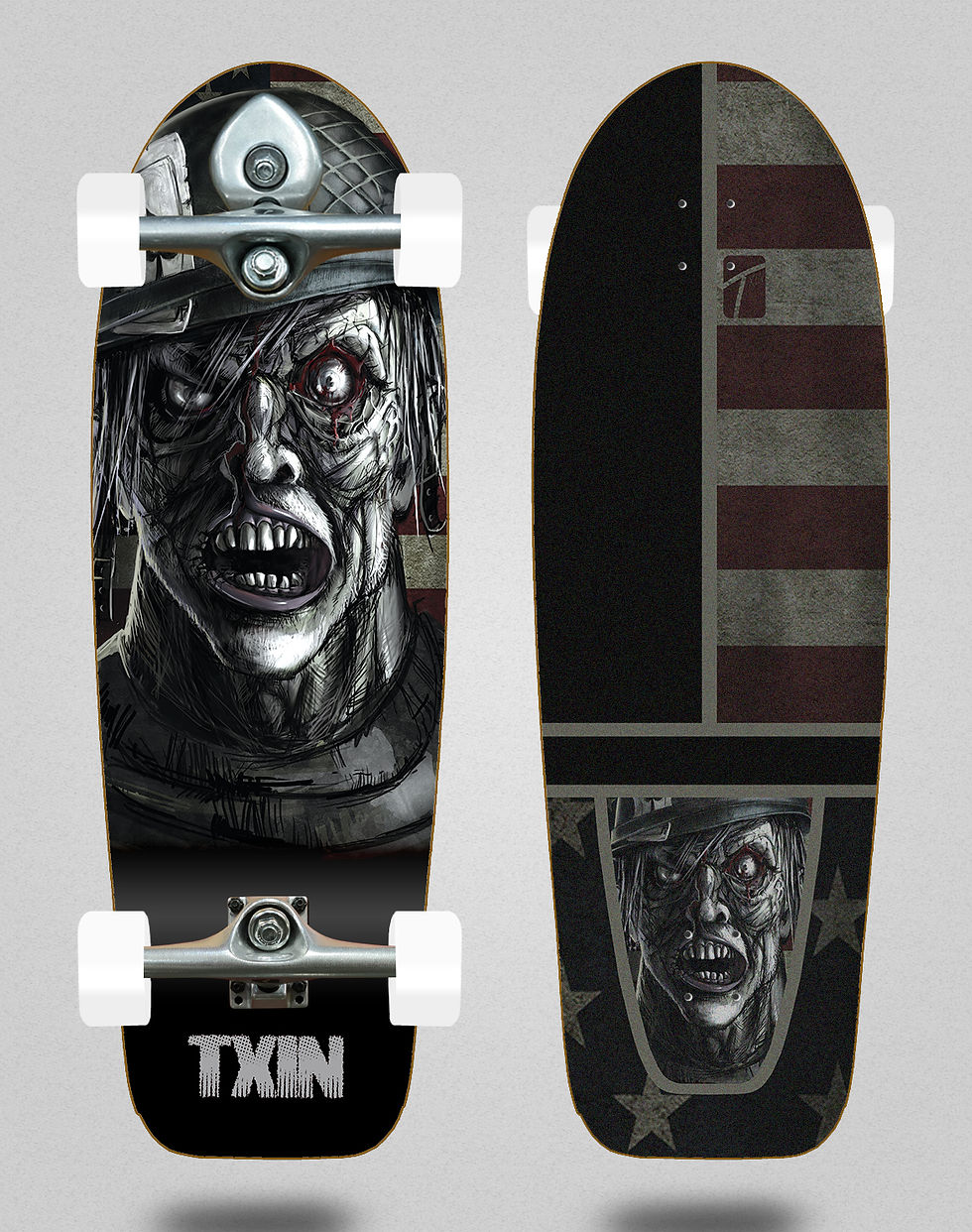 Thumbnail: Txin surfskate BURI trucks - Zombie Nation 30,5