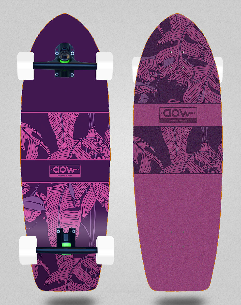 Thumbnail: Aow cruiser - Blue tropic pink 30 fat tail