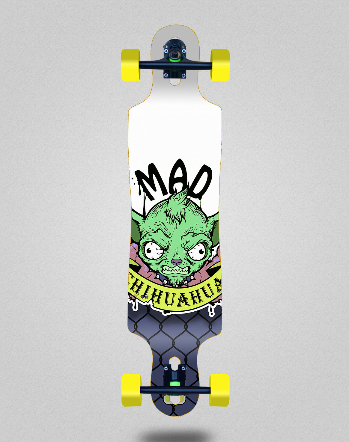 Txin Mad Chiguagua blue longboard complete 40x9