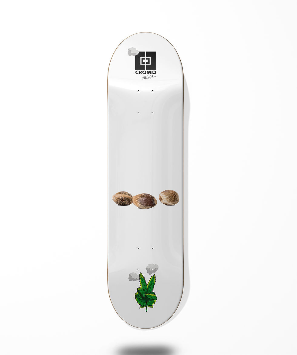 Miniatura: Cromic skate deck Weed Series 7.875
