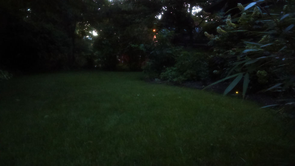 It's the gold pinprick,not the orange glow.
