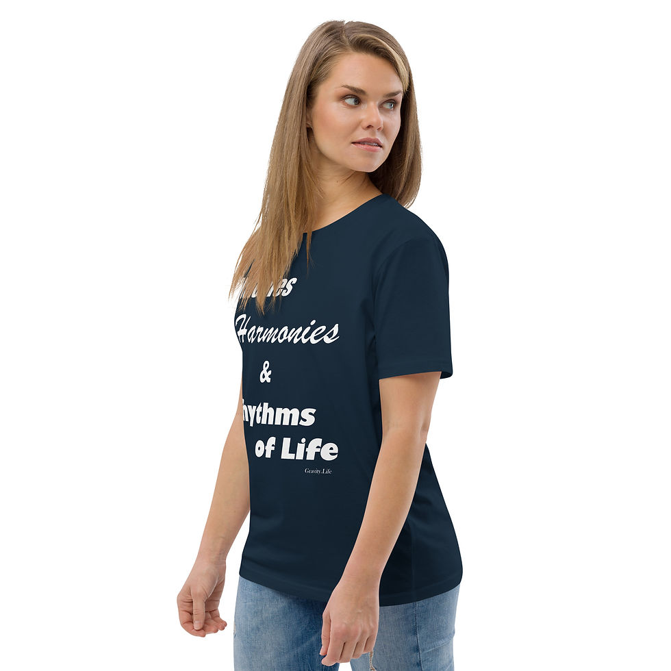 Thumbnail: "Melodies..." WP Unisex organic cotton t-shirt