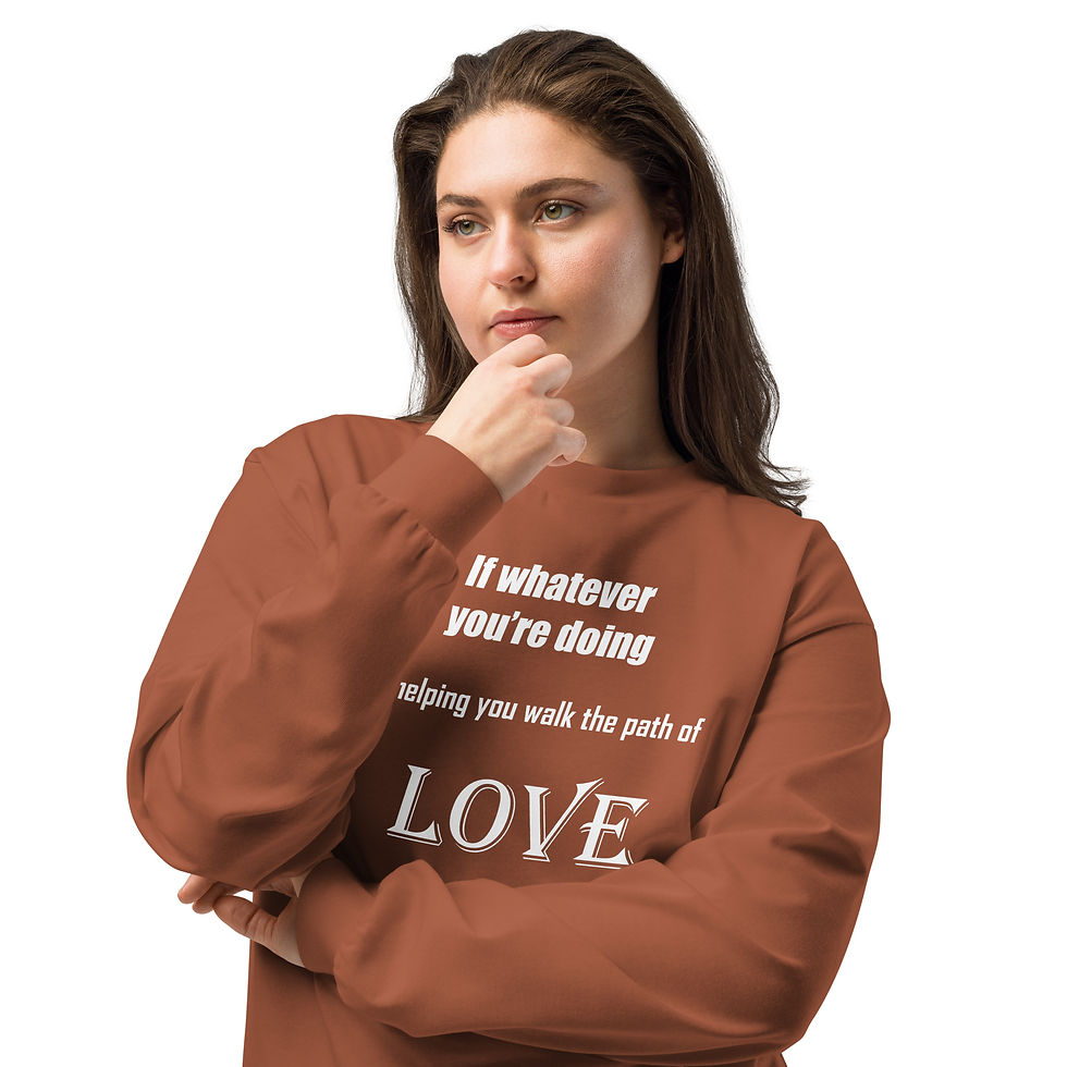 Thumbnail: "Path of Love" WP Premium heavyweight long sleeve shirt