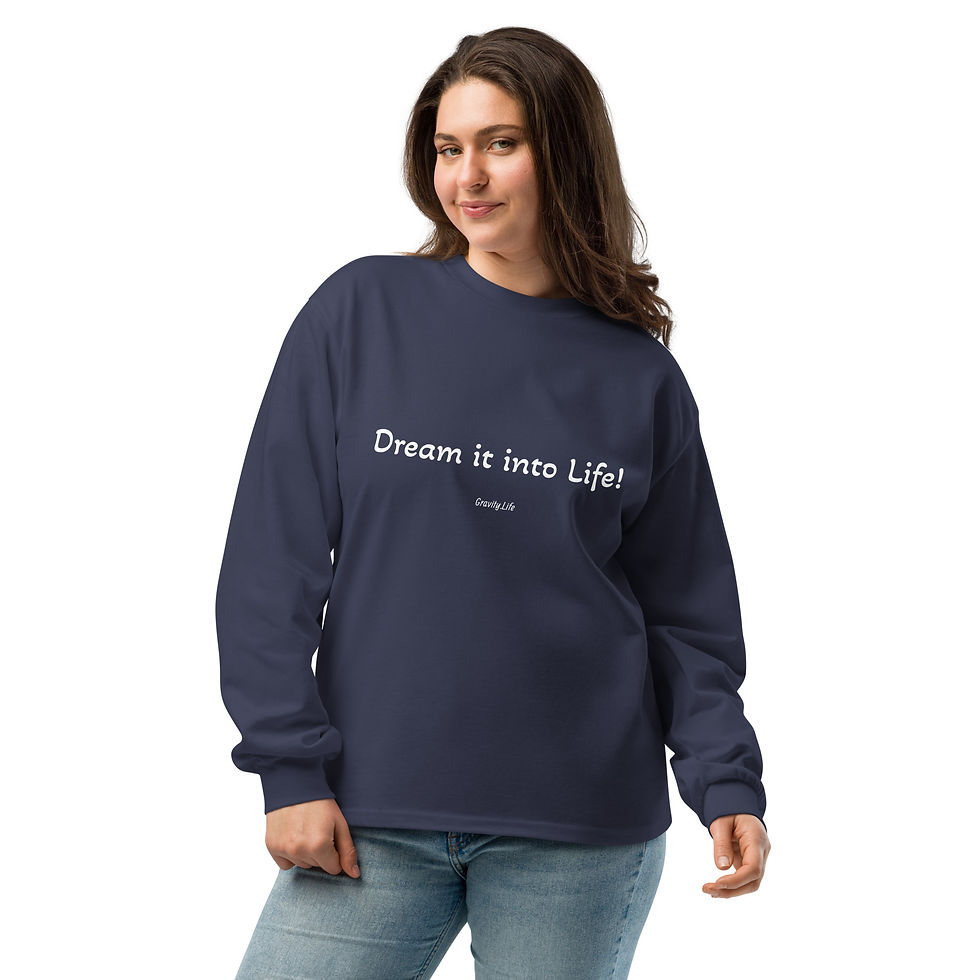 Thumbnail: "Dream it into Life" WP Premium heavyweight long sleeve shirt