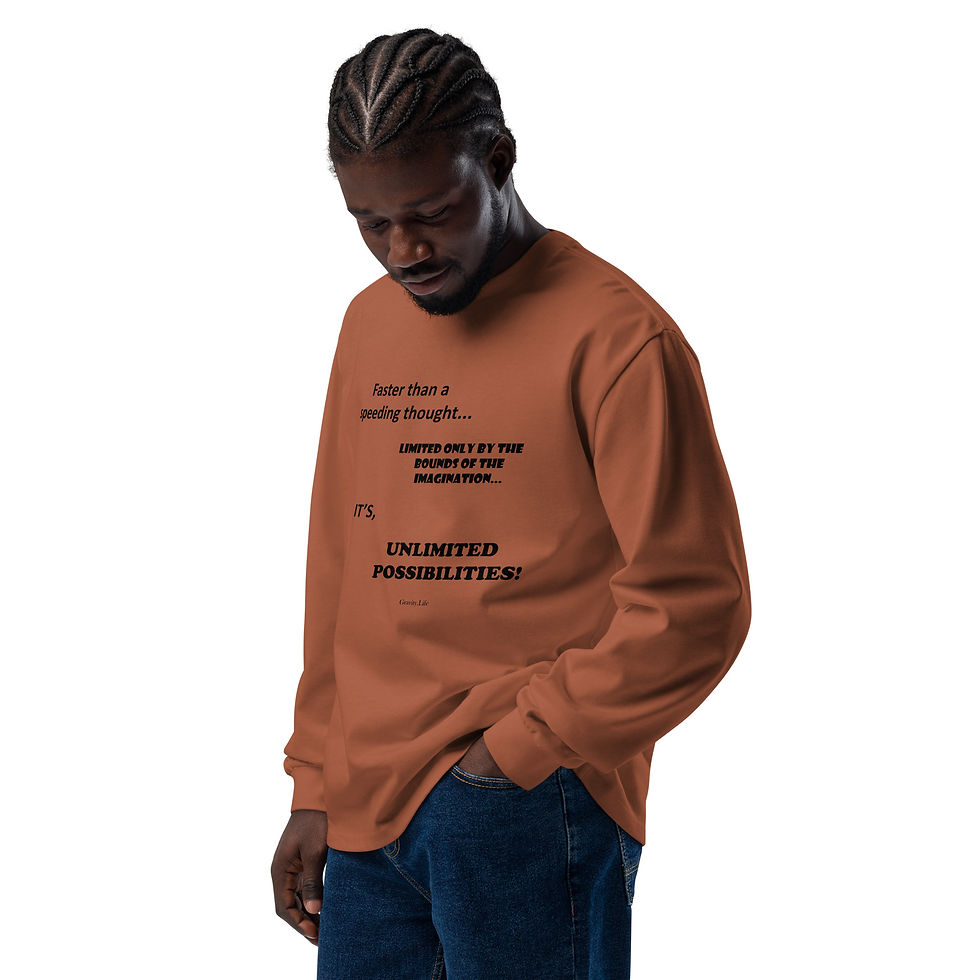 Thumbnail: "Unlimited Possibilities" BP Premium heavyweight long sleeve shirt