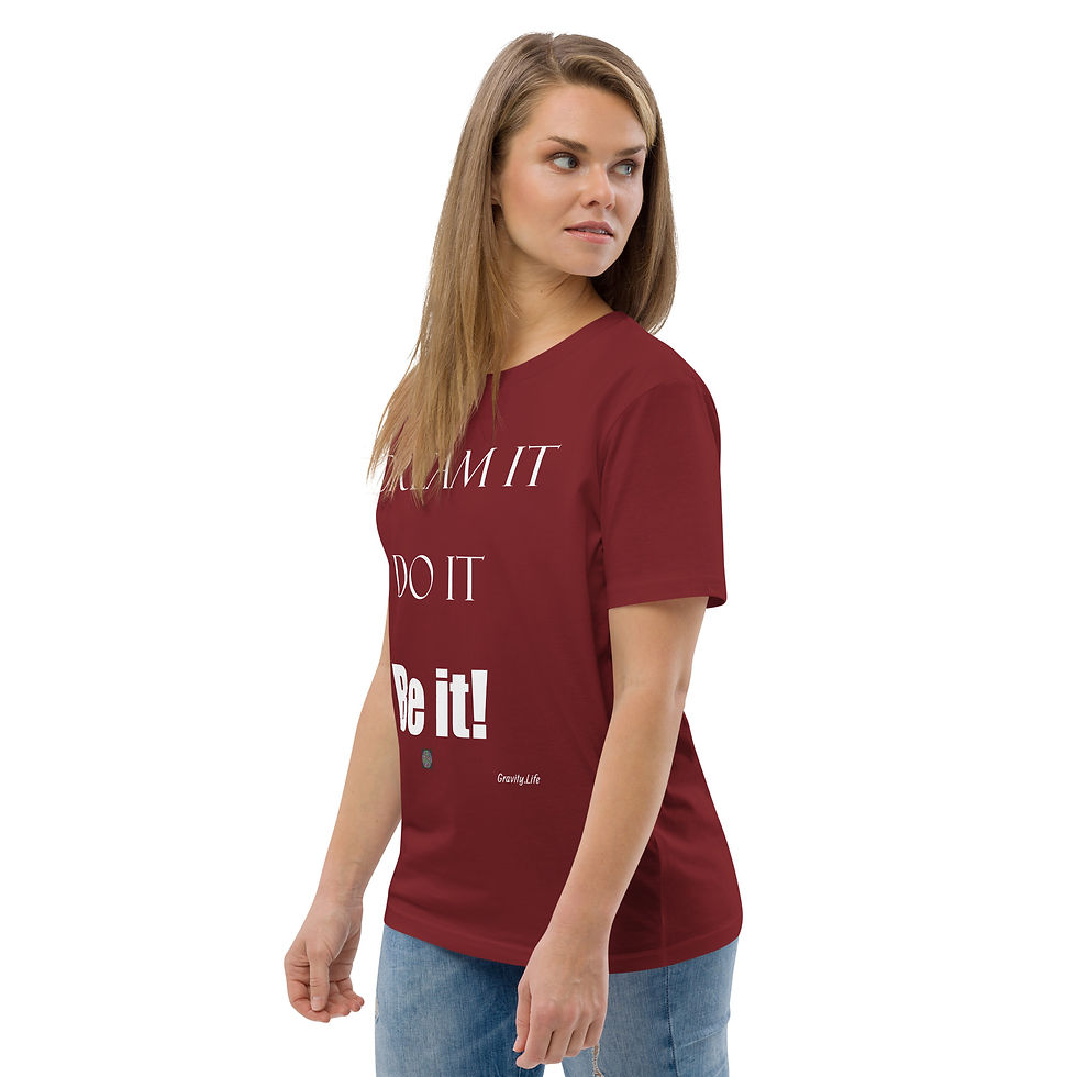 Thumbnail: "Dream it..." WP Unisex organic cotton t-shirt