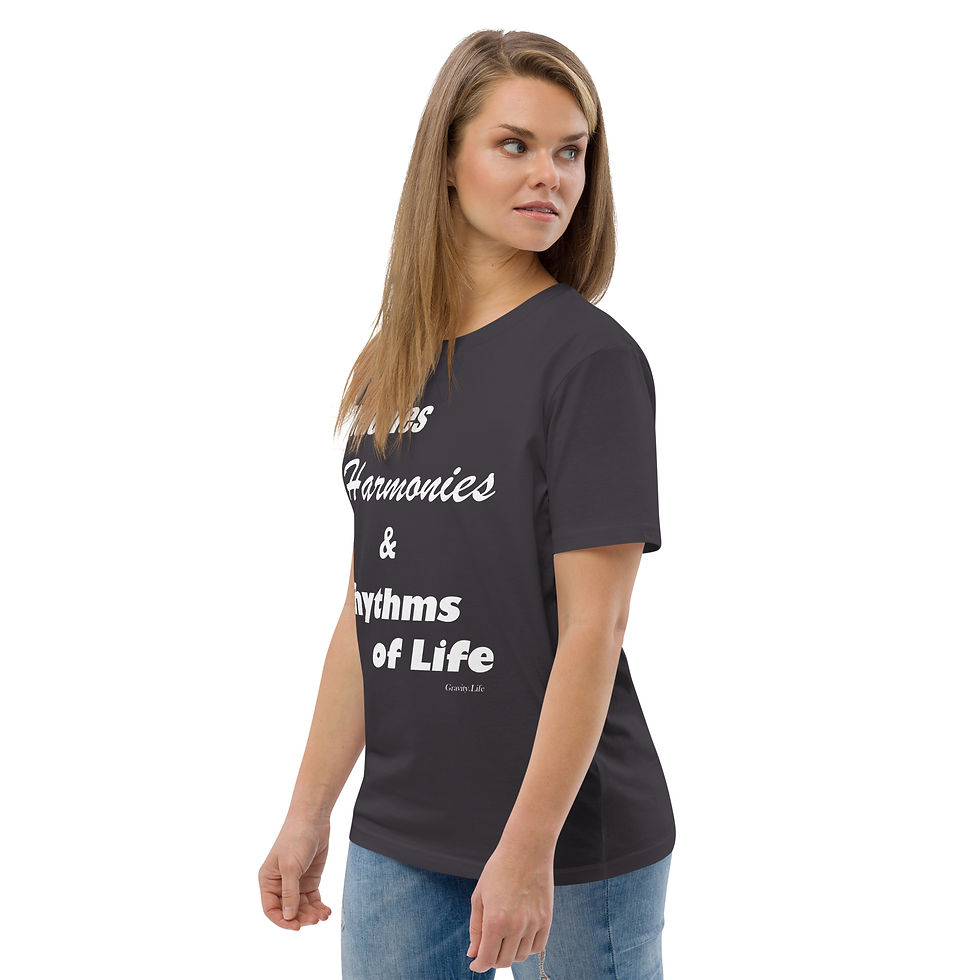 Thumbnail: "Melodies..." WP Unisex organic cotton t-shirt
