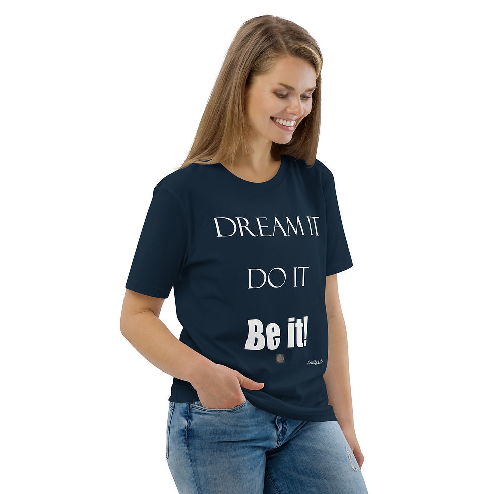 Thumbnail: "Dream it..." WP Unisex organic cotton t-shirt